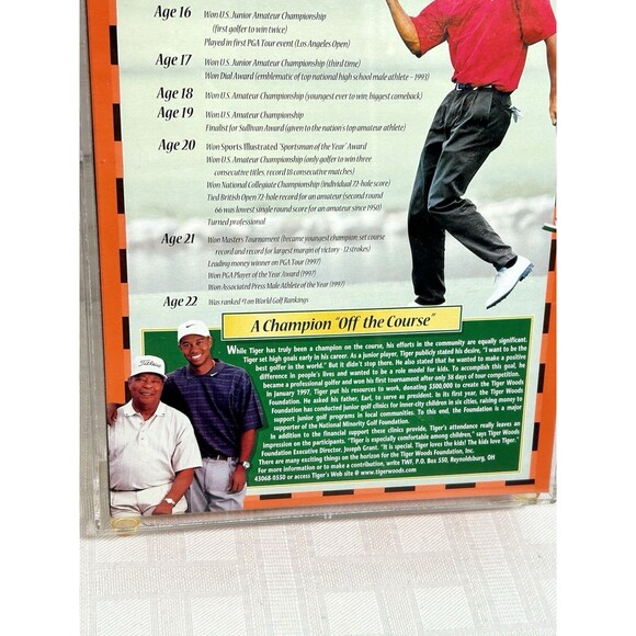 1998 SEALED! Tiger Woods collectable Wheaties box Limited Edition Inaugural Box - Picture 5 of 10